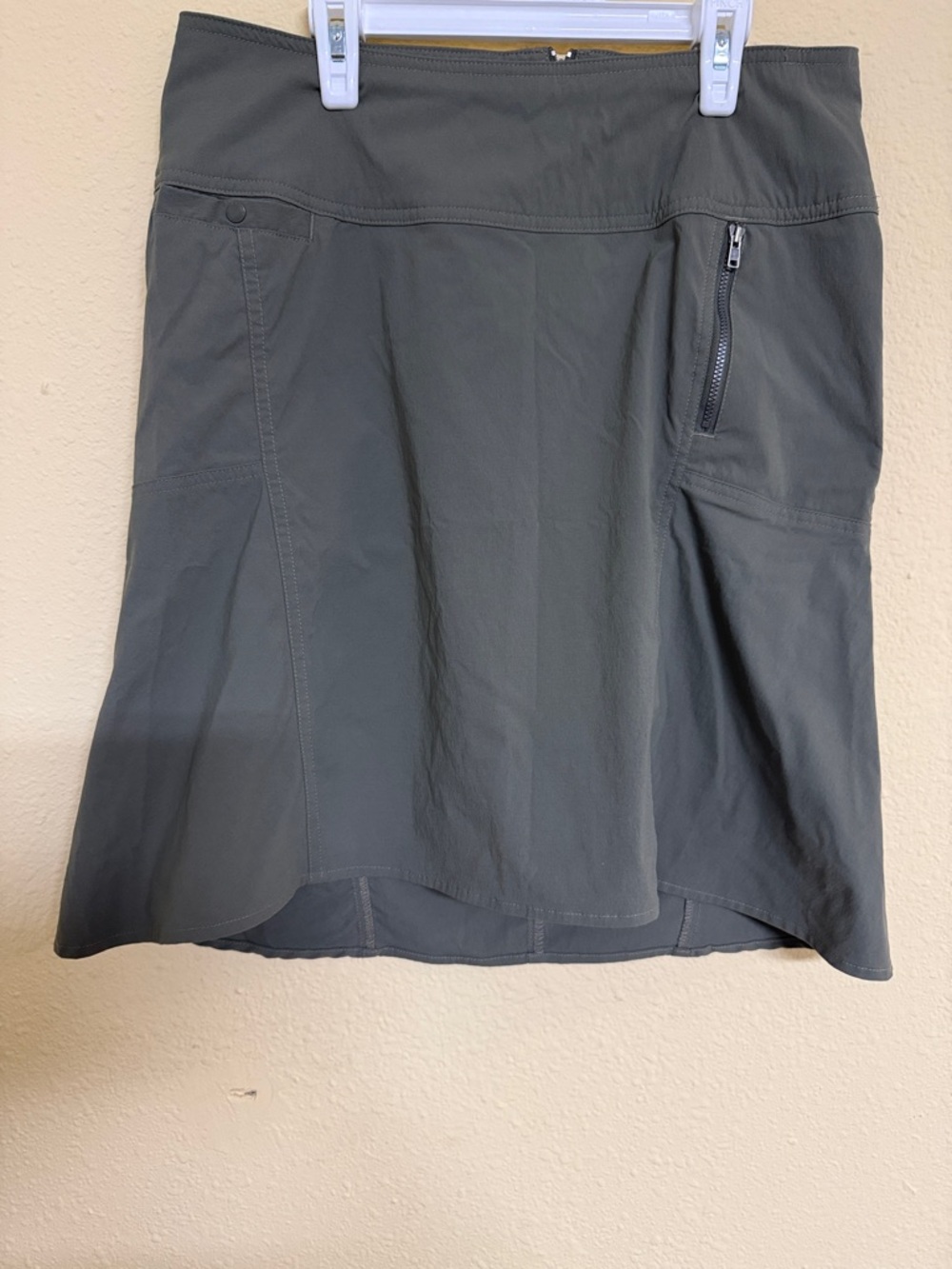 Royal Robbins Gray Outdoor Skort with Inner Liner